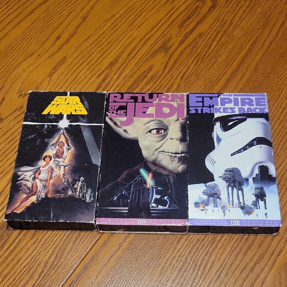 Star Wars Trilogy VHS Set